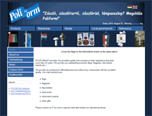 Tablet Screenshot of poliform.hu